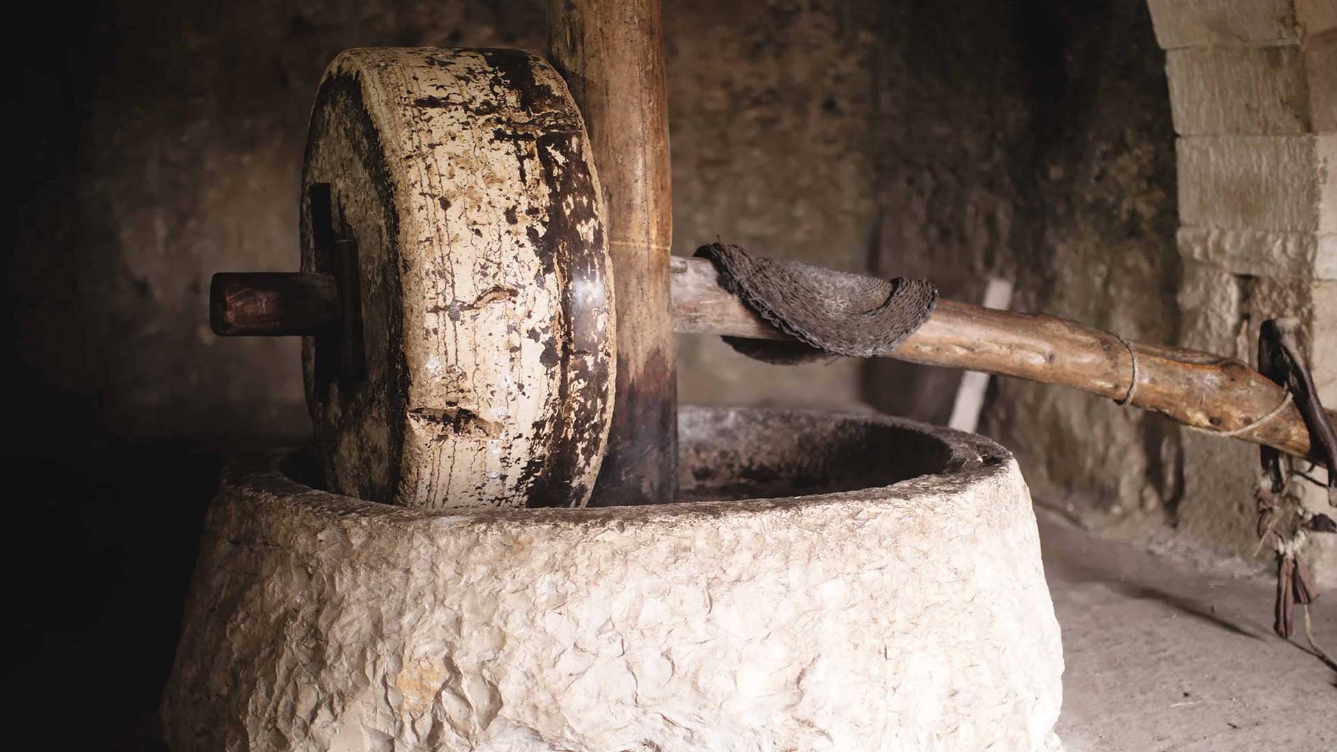 NazarethVillage_millstone